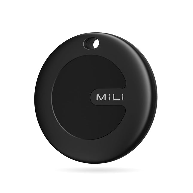 MiLi MiTag Androidi nutikas silt, võtmeleidja, mis ühildub Google Find My Device rakendusega (ainult Android), Bluetooth-võtmeleidja pagasi/kottide/kohvrite/rahakottide jaoks, must - 1 pakk