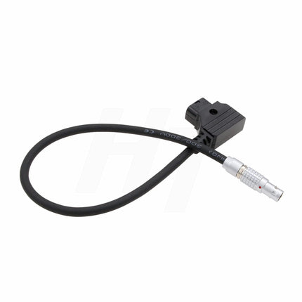 HangTon D-Tap P-Tap - 0B 2-pin isaspistik täisnurga toitekaabel Teradek Bolt Bondile, Transvideo SmallHD 703 monitorile, Zacuto pildiotsijale, Z CAM E2 F6 S6 kaamerale ja elektroonilisele pildiotsijale (sirge, 30 cm)