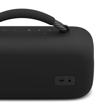 Bose New SoundLink Max Portable Speaker, Large Waterproof Bluetooth Speaker, Up to 20 Hours of Battery Life, USB-C, Built-in 3.5mm AUX Input, Black