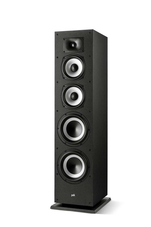 Polk Audio Monitor XT70 kõrgresolutsiooniga põrandakõlar, HiFi ja kodukino kõlar, Hi-Res sertifitseeritud, Dolby Atmos ja DTS:X ühilduv (tükk), must