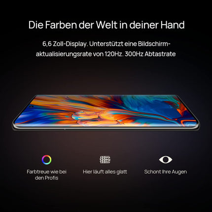 HUAWEI P50 Pro - Smartphone, 50 MP True Chroma Camera, 6.6-inch OLED Display, Google Apps available via GBox, Golden Black