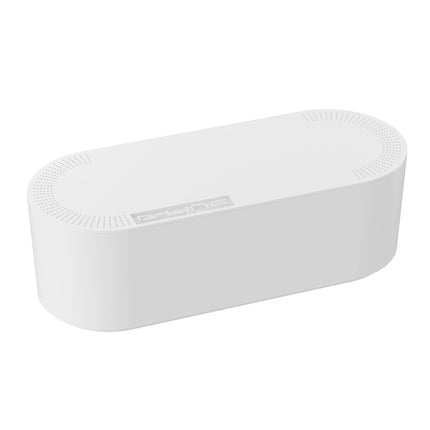 D-Line Cable Box EU/CTULGEW/SW, Cable Management Box for Hiding Cables in Cable Tangles – Large, White
