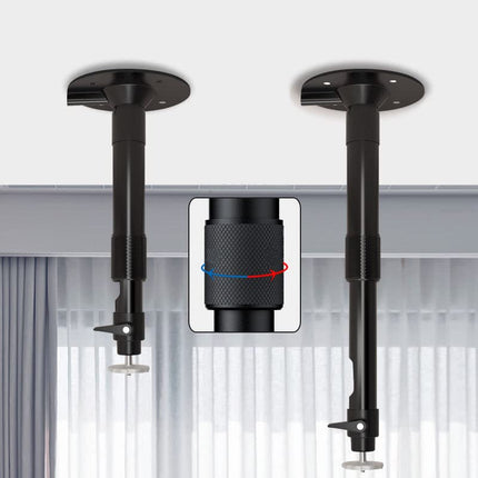 Fulusor projektori laekinnitus 37-60 cm reguleeritav must