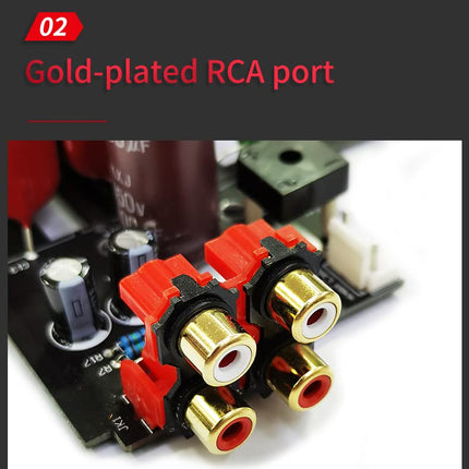 xDuoo TA-26S 6N8P 6N5P lamp-kõrvaklapivõimendi eelvõimendi kullatud RCA-pordiga
