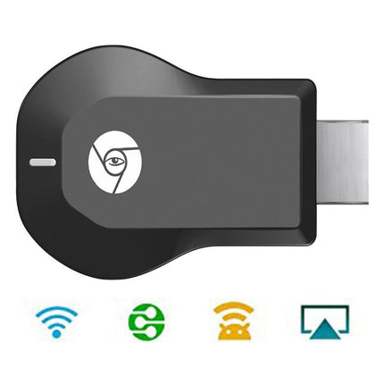 Wireless Display Adapter, 1080P Mobile Screen Mirroring Adapter Screen Casting Dongle, Compatible with Full HD Streaming, for TV Projector Smartphone