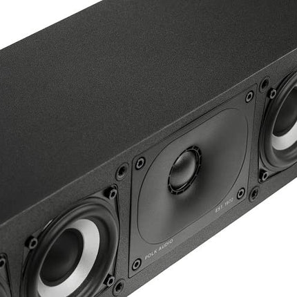 Polk Audio Monitor XT35 õhuke keskkõlar, Hi-Res sertifitseeritud, Dolby Atmos ja DTS:X ühilduv (tükk), must