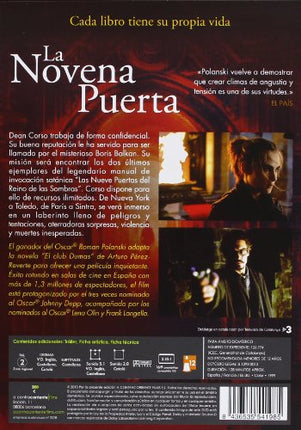 La Novena Puerta (1999) [Hispaania import]