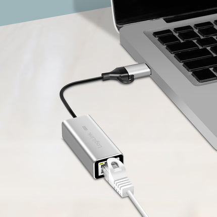 LogiLink UA0422 - USB (tüüp A ja tüüp C) - RJ45 võrguadapter 2.5G