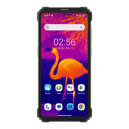 Blackview termokaameraga õuenutitelefon BV8900, 10000mAh aku, Helio P90 700 16GB+256GB, 64MP kolmekordne kaamera, 6,5'' 2.4K FHD+, IP68 Android 13 õuetelefon ilma lepinguta, NFC GPS OTG oranž