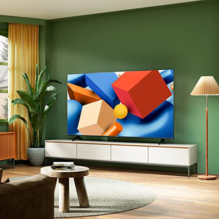 Hisense 58E6KT 146 cm (58 tolli), 4K UHD, nutiteler, HDR, Dolby Vision, kolmekordne tuuner, Bluetooth, WiFi, sisseehitatud Alexa, DTS Virtual X, hotellirežiim, must [2023]