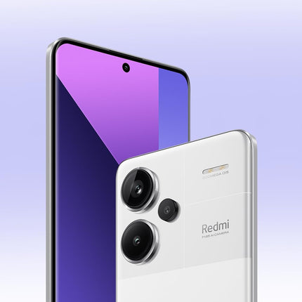 Xiaomi Redmi Note 13 Pro+ 5G nutitelefon, 12+512GB, lukustamata telefon, 6,67" 1,5K AMOLED ekraan, 5000 mAh, 200MP kaamera, kahe SIM-kaardiga, valge
