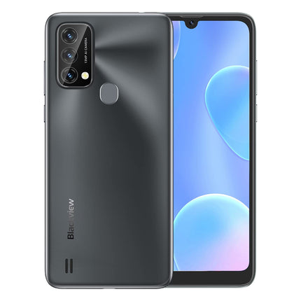 Blackview A50 4G mobiiltelefon ilma lepinguta, kaheksatuumaline 3GB 64GB (1TB laiendatav), 13MP + 5MP, 6,09'' HD+ ekraan, 3 kaardipesa, 4280mAh aku, kahe SIM-kaardiga nutitelefon Android 11, GPS sõrmejäljelugeja, must