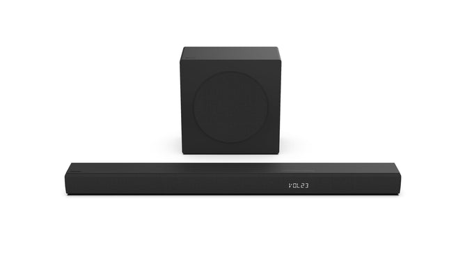 Hisense HS3100 3.1 kanaliga soundbar juhtmevaba subwooferiga, 480W, Dolby Audio, Bluetooth, HDMI ARC/optiline/AUX/USB, must