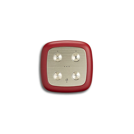 Roberts Beacon 335 Bluetooth Speaker – Portable, Rechargeable, 15h Playtime, Two Passive Bass Radiators, Bass Booster, Equalizer, Stereo Pairing – Red