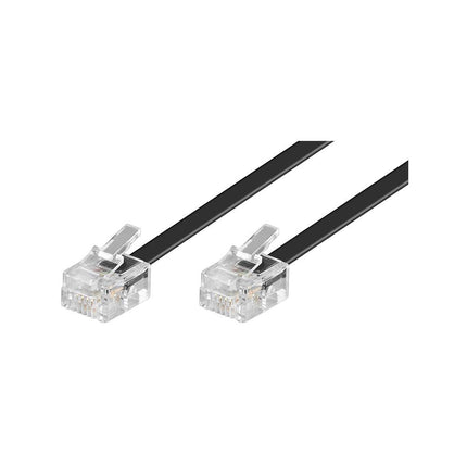 Geemarc CL11Geemarc CL11 akustiline telefonikõne indikaator välklambi ja Goobay 50319 modulaarse ühenduskaabliga, telefonikaabel, RJ11 pistik (6P4C) RJ11 pistikule (6P4C), must, 10m