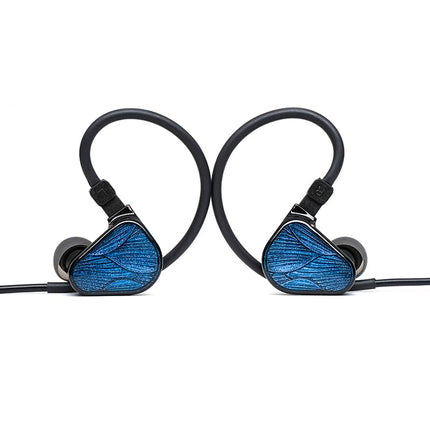 TRUTHEAR Crinacle Zero: Blue2 Dual Dynamic Drivers In-Ear Headphones with Detachable Cable (3.5 mm + Microphone Cable)