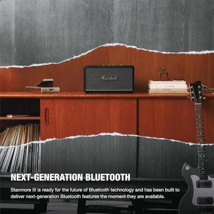 Marshall Stanmore III Wireless Bluetooth Speaker – Black