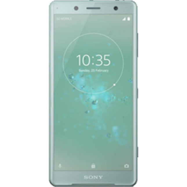 Sony Xperia XZ2 kompaktne nutitelefon (12,7 cm (5,0 tolli) IPS Full HD+ ekraan, 64 GB sisemälu ja 4 GB muutmälu, kahe SIM-kaardiga, IP68, Android 8.0) samblaroheline - saksa versioon