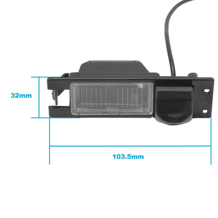 GNXfixt AHD 1080p parkimiskaamera, tahavaatekaamera öönägemisega, veekindel, Insignia, Meriva B, Tigra B, Vectra C, Vivaro, Astra H, Corsa D, Meriva A, Zafira, Insignia Combo CD, Corsa tahavaatekaamera 1920 x 1