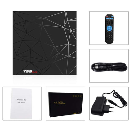 Android TV Box, Android 10.0 TV Box, 4 GB RAM 32 GB ROM H616 neljatuumaline Cortex-A53, toetab 3D 6K Ultra HD H.265 2,4 GHz WiFi Ethernet HD nutiteleri boks