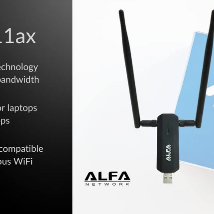 Alfa võrgu Alfa USB-adapter AWUS036AX