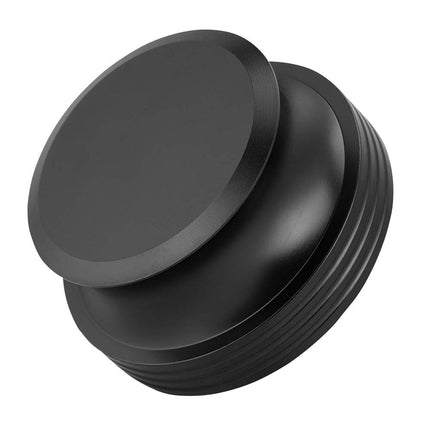 Aluminum Disc Stabilizer, Die-Cast Vinyl Record Weight Clamp, Music Playback Recording Equipment, Audio/Video, for Weight Player (Black)