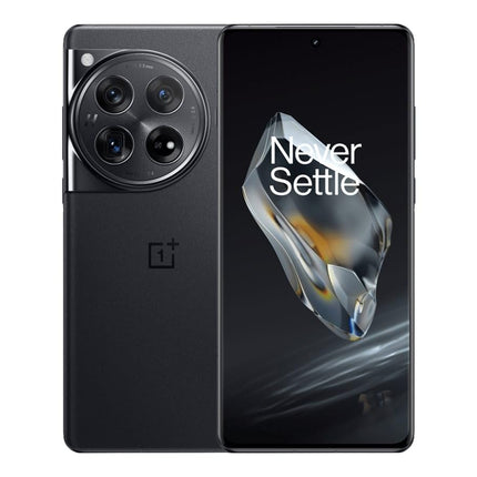 OnePlus 12 5G 12 GB RAM 256 GB SIM-kaardita nutitelefon Hasselbladi kaameraga 4. põlvkonna nutitelefonidele - 2-aastane garantii - siidine must