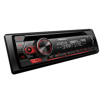 Pioneer DEH-S320BT, 1-DIN autoraadio, CD-tuuner RDS-iga, Bluetooth, MP3, USB ja AUX sisend, käed-vabad süsteem, Smart Sync rakendus, 13-ribaline ekvalaiser