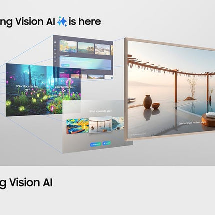 SAMSUNG The Frame LS03F 4K QLED 50-tolline (125 cm) UHD-teler, moodne raamidisain, NQ4 AI Gen2 protsessor, kunstirežiim, kunstipärane pildikvaliteet, One Connect kaabel, Samsung Vision AI nutiteler (2025)