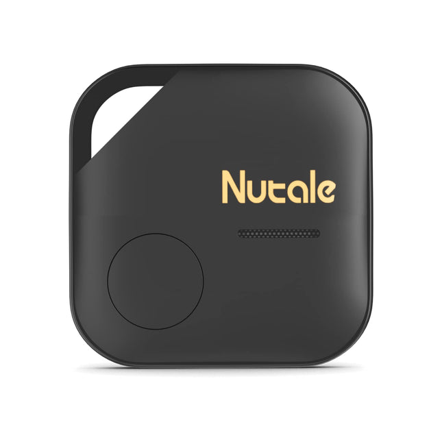 Nutale Air Pro võtmeleidja silt must - ainult IOS-ile - 1 tk Bluetoothiga võtmete leidmiseks. Bluetoothi ​​esemete leidja, jälgimisseade, töötab iPhone'i või iPadiga - eraldi akupesaga.