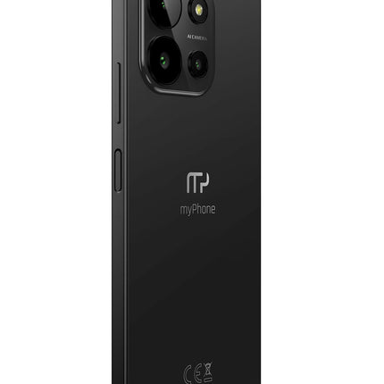 Slim and elegant smartphone NFC function without contract myPhone N23 5G Cosmic Black + free case 5000mah battery 50mpx camera
