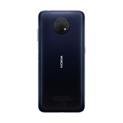Nokia G10 nutitelefon Skandinaavia disainiga, kahe SIM-kaardiga, 3 GB muutmälu, 32 GB ROM-i, kuni 3-päevane aku tööiga, täiustatud 6,5-tolline ekraan, kolmekordne kaamera tehisintellekti režiimidega, Android 11 - öörežiim