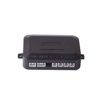 CoCar Car Reversing Alarm Parking Aid 4 Sensors Parking Assistant Parking System PDC + LED Displays + Acoustic Warning - Red