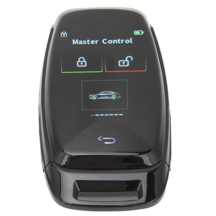 Auto kaugjuhtimispult LCD-nutivõti auto võtmeta sisenemise kaugjuhtimispult EN/CF920 must