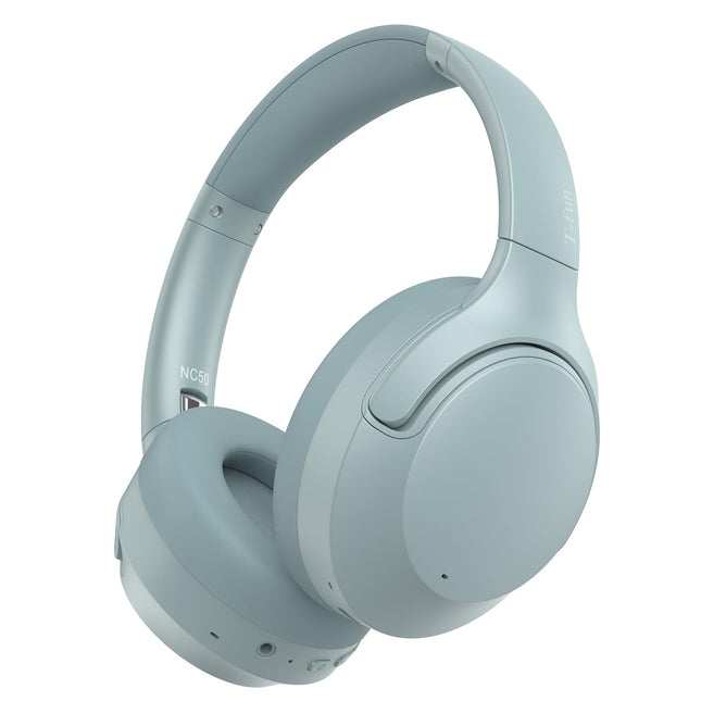 T-fun NC50 juhtmevabad kõrvaklapid hübriidse mürasummutusega, Bluetooth 5.3, mängu-/läbipaistvusrežiim, rakenduse kaudu kohandatav ekvalaiser, 65 tundi aku tööiga, kahe seadme ühendus