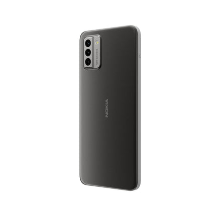 Nokia G22 6.52" HD+ kahe SIM-kaardiga Android 12 nutitelefoni komplekt koos autolaadijaga, 4/64 GB salvestusruumi, 3-päevase akuga, kiirparandusega, 2-aastaste operatsioonisüsteemi värskenduste, 3-aastase garantii ja igakuiste turvavärskendustega - hall