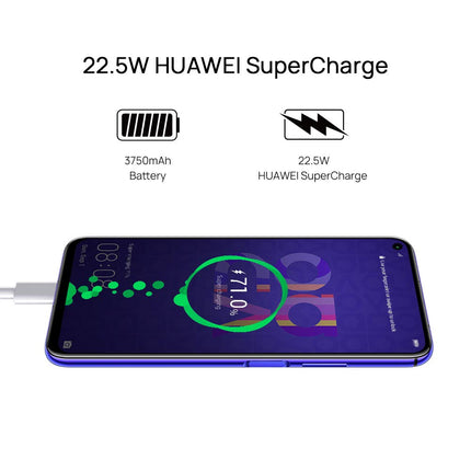 Huawei Nova 5T Dual-Sim 128 GB - Midsummer Purple - [Spanish Version]