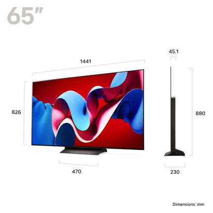 165,1 cm OLED evo 4K Ultra HD HDR nutiteler