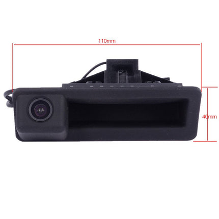 Kalakass Vehicle Handle Bar Camera Integrated in Trunk Handle Rear View Backup Camera for X1 X3 X5 X6 F10 F11 F25 F30 535Li 530i E82 E88 E90 E91 E84/E70/X4 520Li 525Li/328Li 320Li/E60 E61 E71 E72