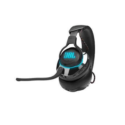 JBL Quantum 810 kõrvapealsed mängukõrvaklapid – juhtmevabad Bluetooth-peakomplekt aktiivse mürasummutuse ja ülespööratava mikrofoniga – kvantumruumiline heli – must