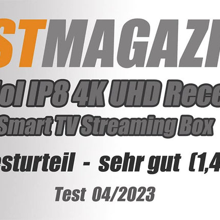 [Test VÄGA HEA *] Anadol IP8 4K UHD nutiteleri karp kahe tarkvaravalikuga: OS-i ja E2 Linuxi määratlemine - satelliit-IP-teleri vastuvõtja teleri, meediateegi, YouTube'i ja internetiraadio jaoks.