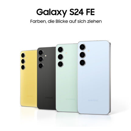 Samsung Galaxy S24 FE tehisintellektiga nutitelefon ilma lepinguta, tehisintellektiga telefon Androidiga, 8 GB muutmälu, 256 GB salvestusruumi, 50 MP kaamera, pikk aku tööiga, suurepärane, 36-kuuline tootjagarantii [Ainult Amazonis]