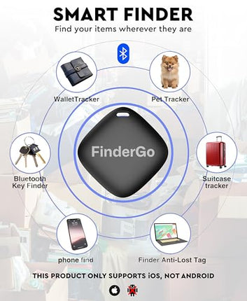 Esemete leidja, Bluetoothi ​​​​jälgija, võtmeleidja, Apple Find My (ainult iOS-ile)