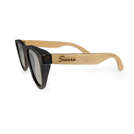 Hi-Shock Passive Bamboo 3D Glasses Sierra for 4K 3D TVs compatible with LG Philips, Grundig, Löwe, Sony, Panasonic, Toshiba | compatible with AG-F420 / PTA417 / ZCW000 / Art 32 / TDG500P