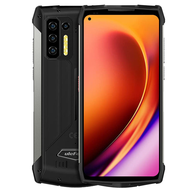 Ulefone Power Armor 13 Outdoor Mobile Phone without Contract, 13200mAh Battery, Infrared Distance Measurement, 6.81'' 48MP Camera, IP68 Waterproof Android 11 Smartphone, Helio G95 8GB 256GB, NFC Wireless Charging