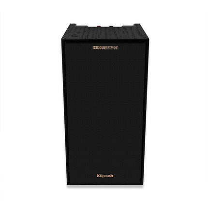 Klipsch R-40SA Black (Pair) - Surround Dolby Atmos Speakers for Home Theater Projection Ceiling