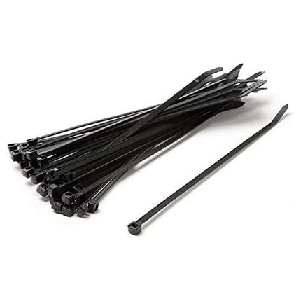 XLC kaablisidemed 3,5x200mm (100 tk pakis), mustad