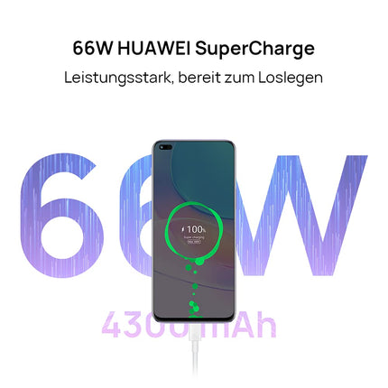 HUAWEI nova 8i nutitelefon 6,67 tolli, 66W Supercharge aku, 64MP 4-suunaline tehisintellektiga kaamera, 6 GB RAM + 128 GB ROM, 4300 mAh, EMUI 11, [Standardne saksakeelne versioon] 30-kuuline garantii, tähnimust