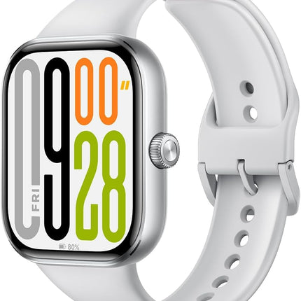Xiaomi Redmi Watch 5, Bluetooth-kõned, 2,07-tolline AMOLED-ekraan, pulsimõõtja, une jälgimine, mürasummutus, kaamera juhtimine, hall