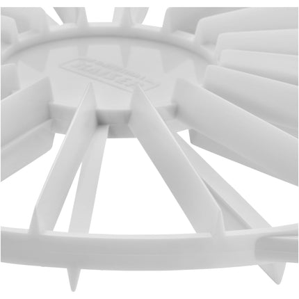 Originaalne Kaiser Classic plastkoogijagaja 31,5 cm, koogijagaja, koogijagaja 14 või 16 võrdse suurusega tükile, koogijagajat saab kasutada mõlemalt poolt, valge